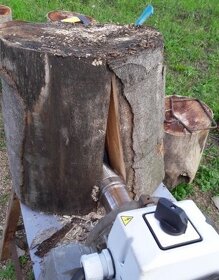 Štípací kužel hrot trn 80 x 300 kuželová štípačka na dřevo - 6