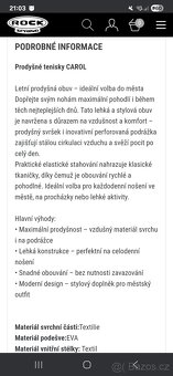Rock Spring Carol vel.40. Černé tenisky. - 6