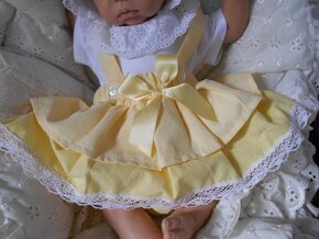 Portugalský, sukýnkový overal vel.6-9 měs. - 6