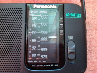Přenosné rádio zn. Panasonic, nové - 6