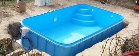 Plastový bazén 6 x 3 x 1,5m - 6