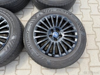 4x al kola 5x120 17 + pneu letní 215/60 R17C - 6