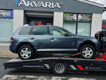 Vůz na náhradní díly VW Touareg 7L 2006 BKS GVJ FKU HLW LD7U - 6