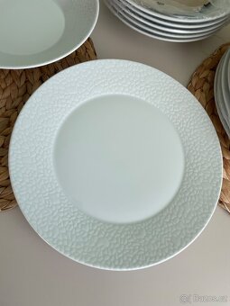 NOVÁ Thun MOSAIC talířová porcelánová sada bílá 18 dílná - 6