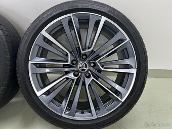 letní originál sada Škoda Enyaq L&K Aquarius 21" 5x112 - 6