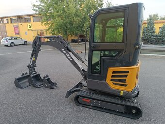 Minibagr 2T, nový , záruka, DPH, 3 lžíce, skladem - 6