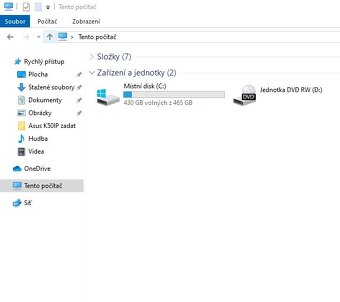 Asus K50IP,CPU T6500,WIN 10,HDD 500GB,RAM 4GB,15.6 palců - 6