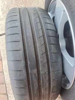 Alu kola 15" s pneu 195/55 R15 (letní) - Škoda Fabia 2 - 6