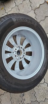 Originál alu Škoda Karoq 5x112 215/60 R16 - letní pneu - 6