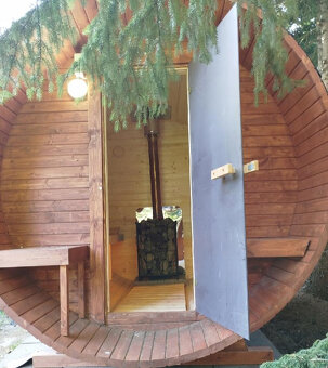 Sauna Marivox, venkovní finská sauna, zahradní sauna - 6