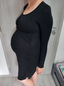 Těhotenské šaty 36/38 - 6