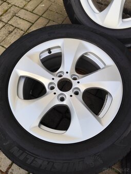 ALU 5x120 r17 BMW/T5 + PNEU - PĚKNÁ SADA - 6