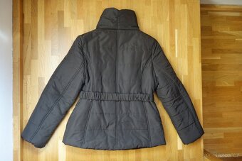 Tmavě hnědá dámská zimní bunda vel. 44 - 6