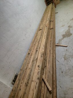 Staré kartačované trámy - 6