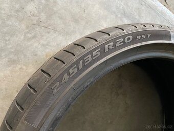 Prodám letní pneumatiky 245/35/20 Pirelli a Kumho celá sada - 6