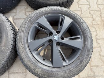 4x al kola 5x114.3 17 + pneu celoroční 215/60 R17 - 6