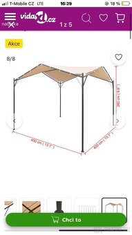 Altan , stan , zahradní markýza , přístřešek , pergola - 6