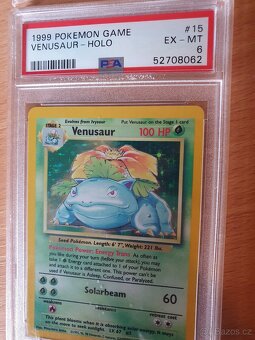 Pokémon Theme Deck a Ohodnocené karty PSA, PCA, CGC - 6