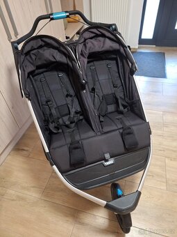 Thule urban glide 2 double + korbička(není nutno brát) - 6