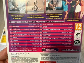 2x mikrofon Logitech + 3x hra pro Nintendo Wii - 6