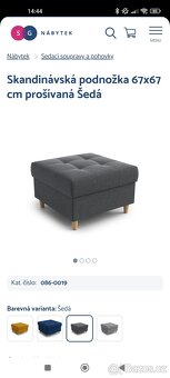 Taburet / podnožka - 6