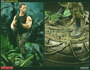 Dutch Schaefer Predator Premium format Sideshow, socha 1/4 - 6