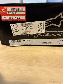 Moto boty alpinestars s-mx 6 v2 - 6