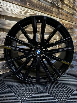BMW - orig. ALU disky 5x112 R22 pro modely X5, X6 - 6
