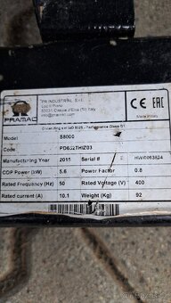 Elektrocentrála Honda Pramac S8000 AVR, Power System - 6