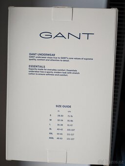 Pánské boxerky GANT vel. L (M) nové 2 ks - 6