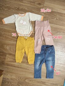 Hezké oblečení na děti (velikosti 62/68 až 110) - 6
