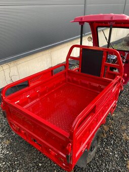 Elektro Pracovní Tříkolka - Tuk Tuk | 600kg nosnost | 45km/h - 6