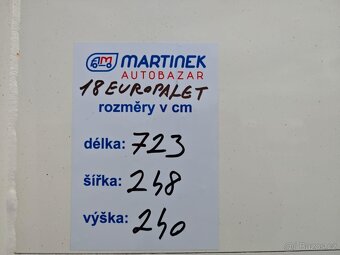 DAF LF 220, 12t,18 palet, čelo, klima - 6
