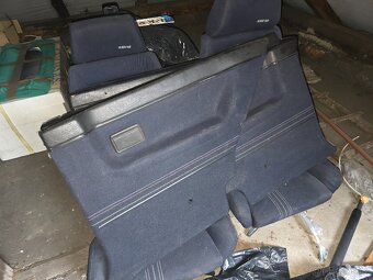 Golf 2 - Recaro modrý interiér - 6