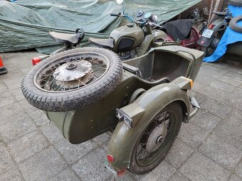 Dněpr,Ural MW 650 s pohonem sidecaru - 6
