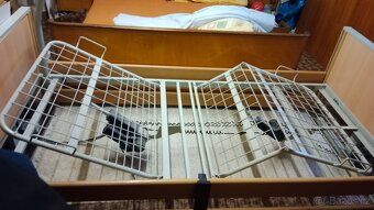 Polohovací elektrická postel s matrací - 6