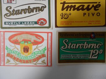 PIVNÍ ETIKETY  RARITNÍ  - 6