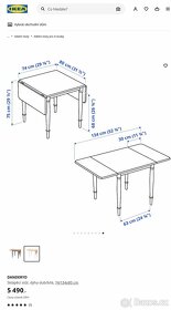 Stůl Danderyd - 6