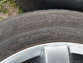 Litá kola s pneumatikami 215/55 R16 - 6