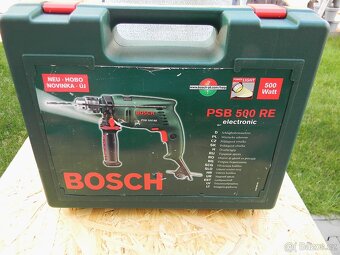 Vrtačka s příklepem Bosch PSB 500 RE - 6