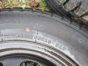 Rafky 5x100 R15 Pneu zimni 195/65r15 - 6