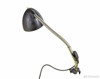 Industriální bakelitová stolní lampa Elektrosvit - 6
