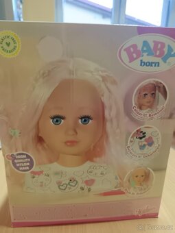 Cesaci hlava nová baby Born - 6