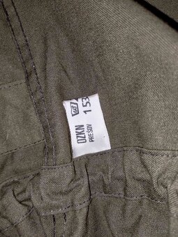 Zelená vojenská bunda, nezateplená - 6