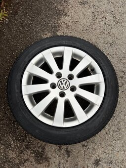 Alu kola VW 16" – originál 7Jx16 ET45, 5×112 - 6
