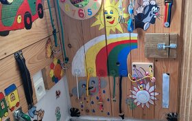 Hrací interaktivní deska (Montessori) pro děti - 6