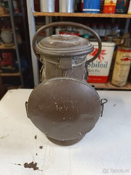 Velká karbidové lampa Bleriot 1900, nález necisteno - 6