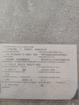 Citroen Xsara Picasso C4 sedmimístné - 6