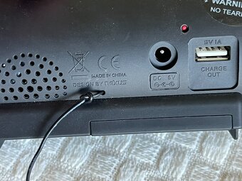 Radio a budík Blaupunkt CRP9BK černý - 6