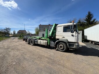 MAN TGA, F2001,RUKA ATLAS 140+KONTEJNER - 6